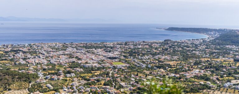 de plaats ialyssos op rhodos