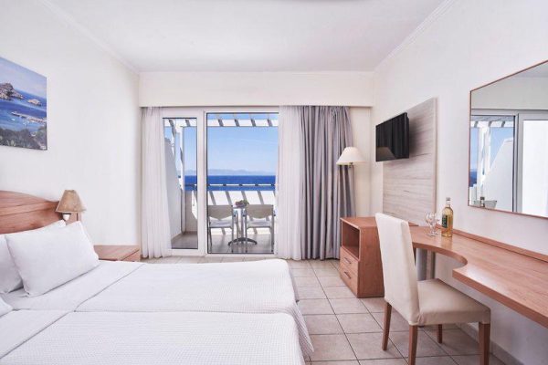 Tweepersoonskamer van Blue Bay resort