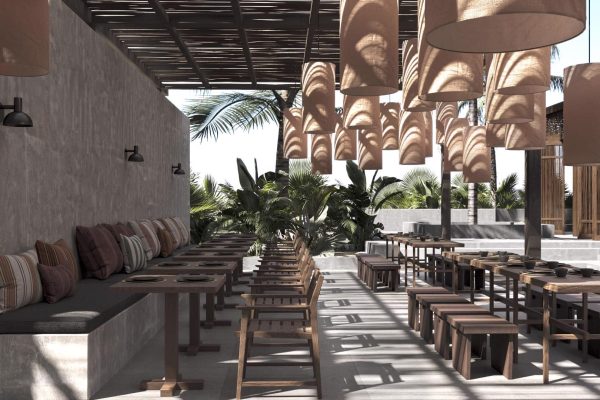 Terras van Cooks Club Kolymbia