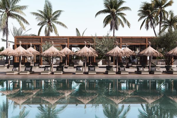 Zwembad van Cooks Club Kolymbia