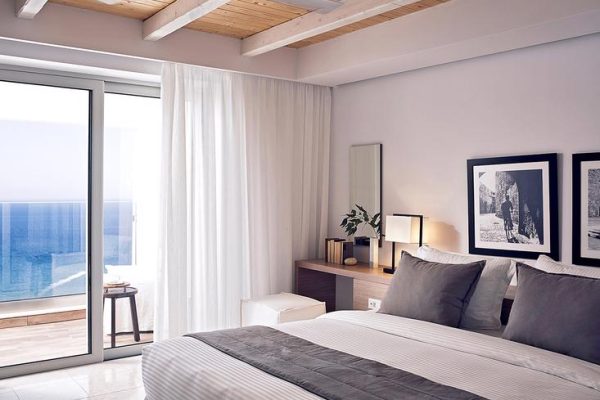 Tweepersoonskamer van Esperos Blue Village en Spa